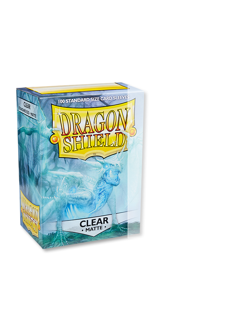 Dragon Shield Clear Matte Sleeves - Standard Size
