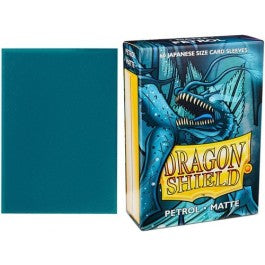 Dragon Shield Petrol Matte Sleeves - Japanese size