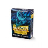 Dragon Shield Night Blue Matte Sleeves - Japanese Size