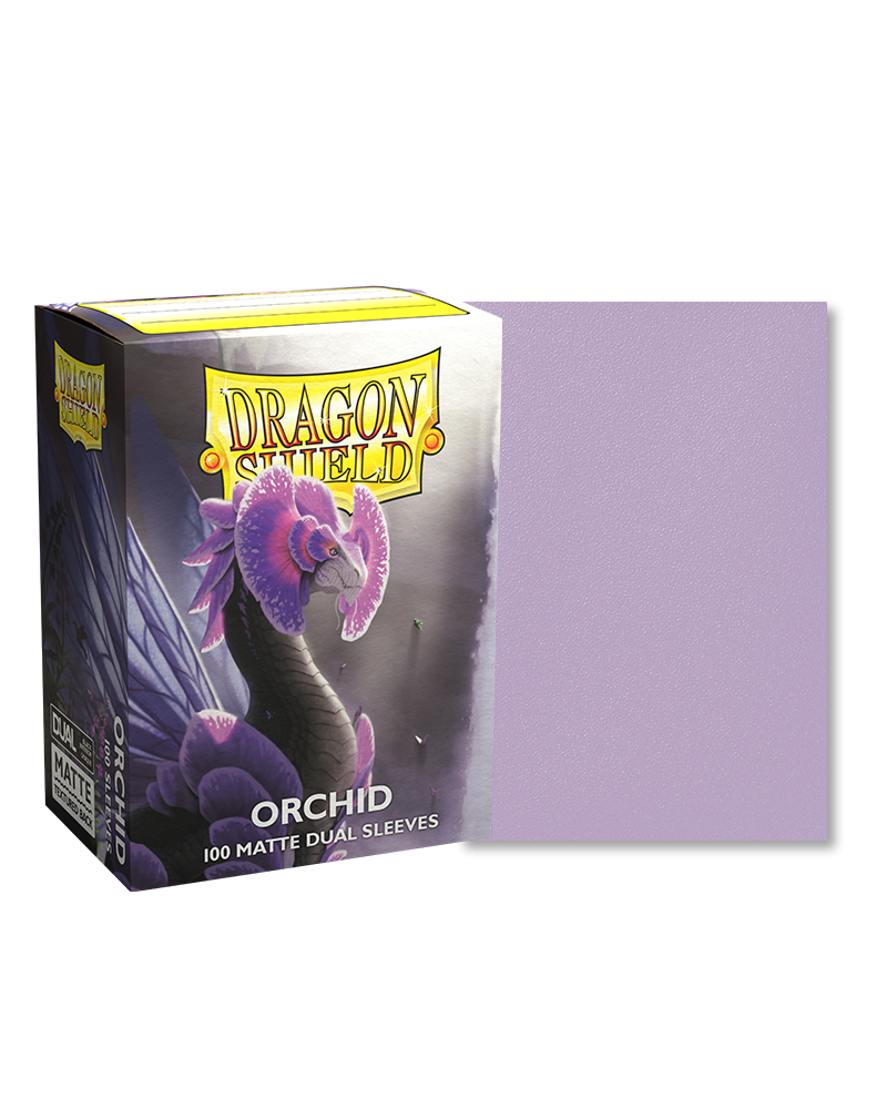 Dragon Shield Orchid Dual Matte Sleeves - Standard Size