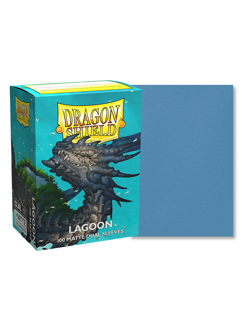 Dragon Shield Lagoon Dual Matte Sleeves - Standard Size
