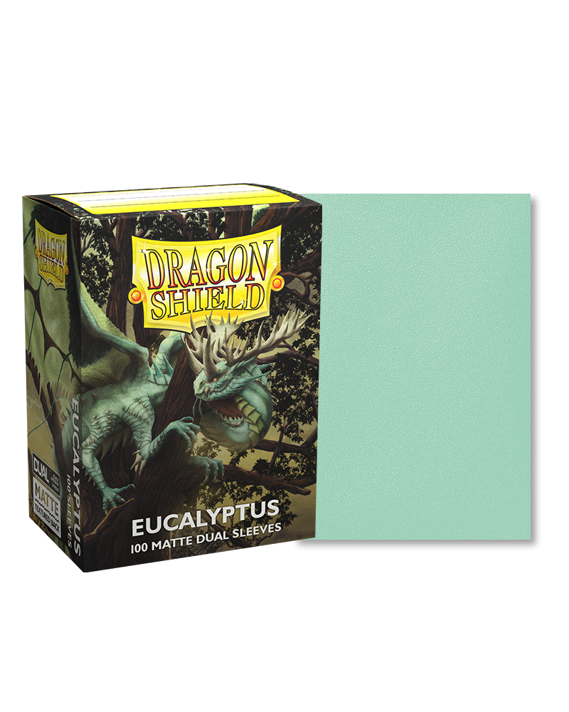 Dragon Shield Eucalyptus Dual Matte Sleeves - Standard Size
