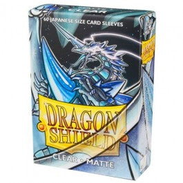 Dragon Shield Clear Matte Sleeves - Japanese Size
