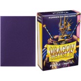 Dragon Shield Purple Matte Sleeves - Japanese Size