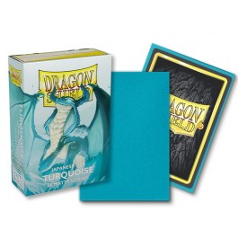 Dragon Shield Turquiose Matte Sleeves - Japanese Size