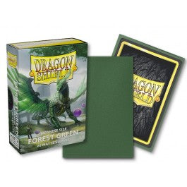 Dragon Shield Forest Green Matter Sleeves - Japanese Size