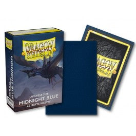 Dragon Shield Midnight Blue Matte Sleeves - Japanese Size