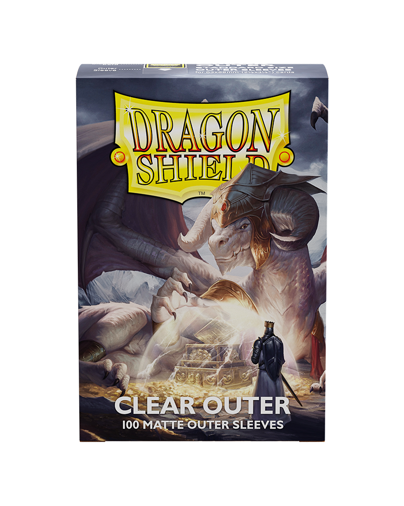 Dragon Shield Outer Sleeves - Clear Matte