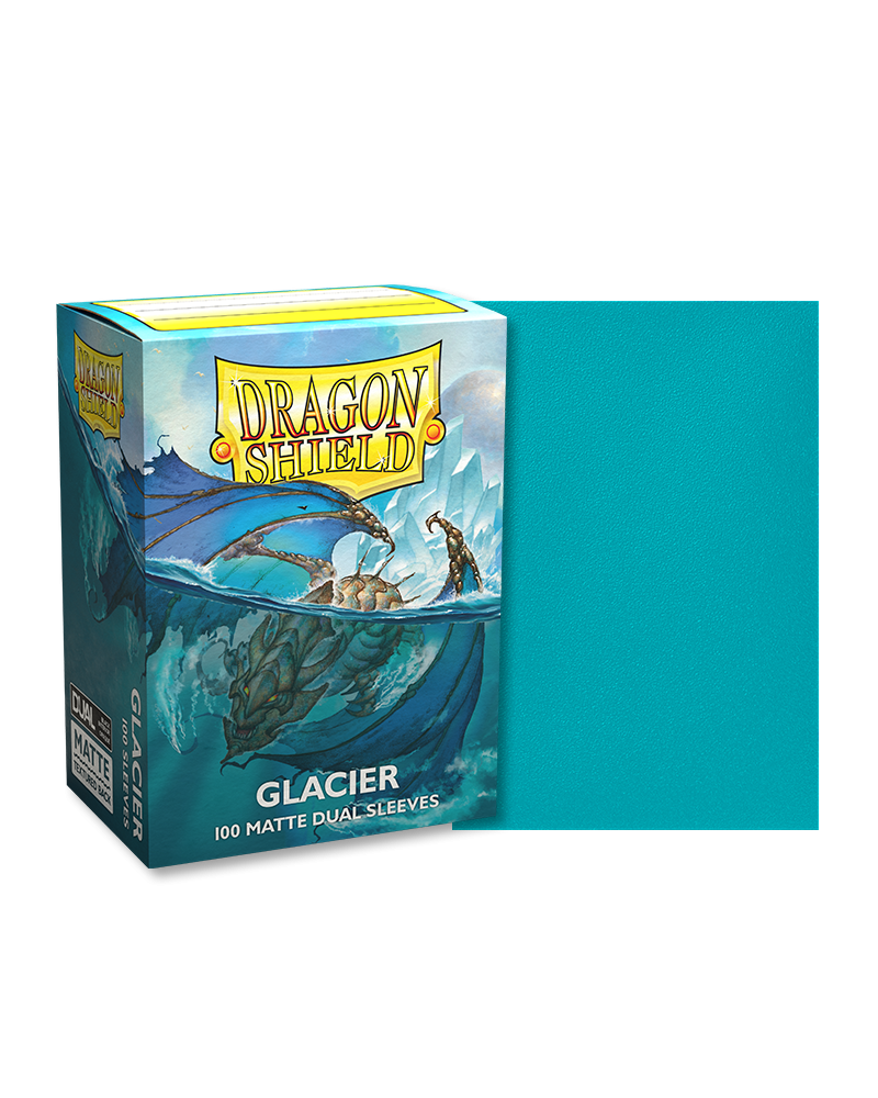 Dragon Shield Glacier Dual Matte Sleeves - Standard Size