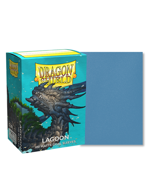 Dragon Shield Lagoon Dual Matte Sleeves - Standard Size