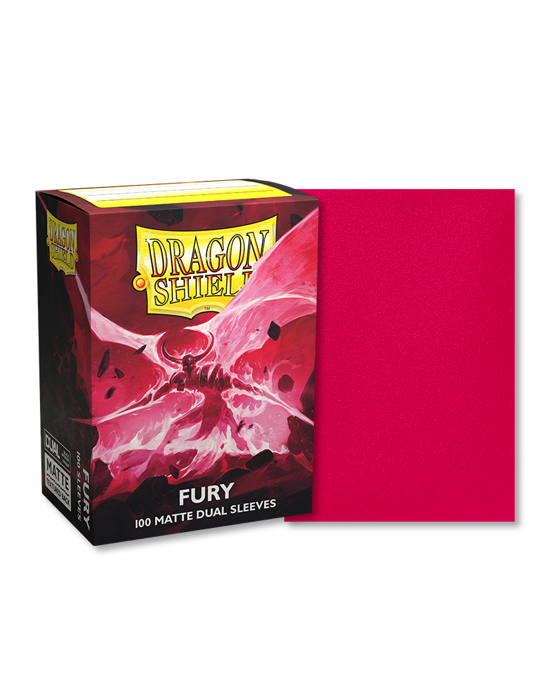 Dragon Shield Fury Dual Matte Sleeves - Standard Size