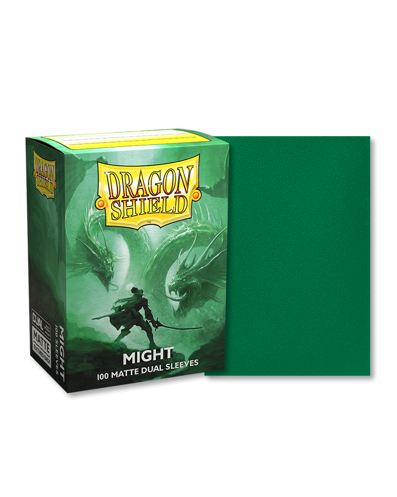 Dragon Shield Might Dual Matte Sleeves - Standard Size