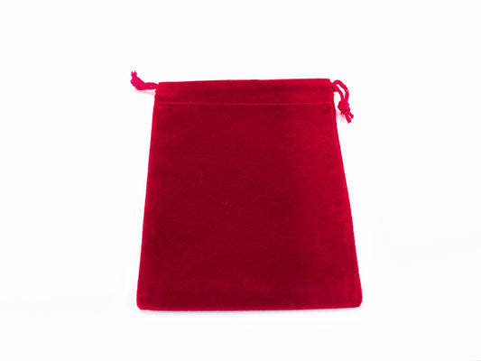 Chessex Dice Bag Suedecloth (S) Red 4" x 5 1/2"