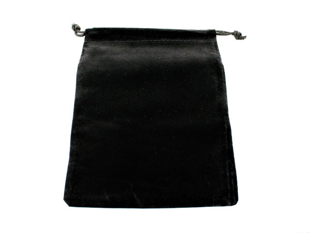Chessex Dice Bag Suedecloth (L) Black 5" x 7 1/2"