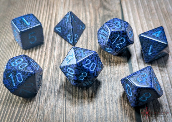 Chessex Speckled Cobalt Polyhedral 7-Die Set