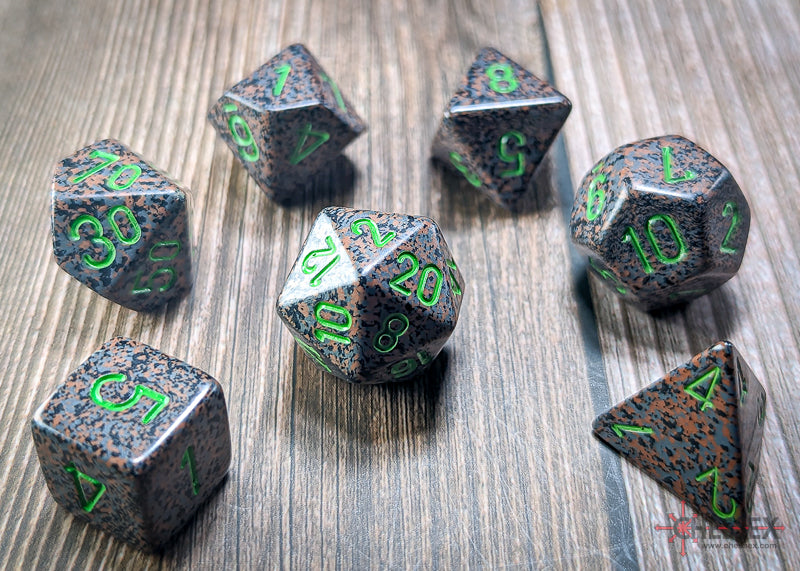 Chessex Speckled Earth Polyhedral 7-Die Set